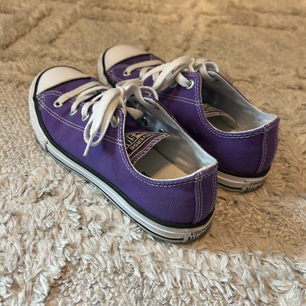 Converse Chuck Taylor Low-Top Sneakers - Electric Purple - Picture 5 of 8